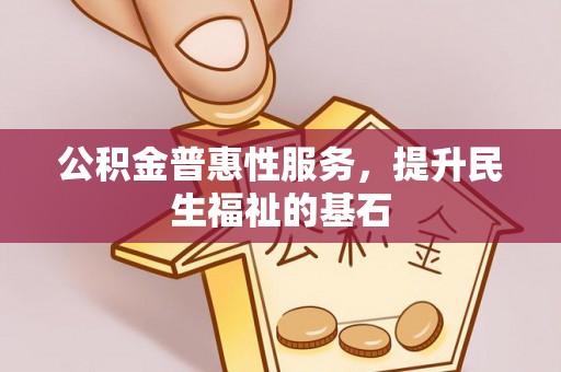 平利公积金普惠性服务，提升民生福祉的基石