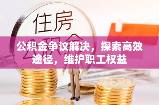 平利公积金争议解决，探索高效途径，维护职工权益