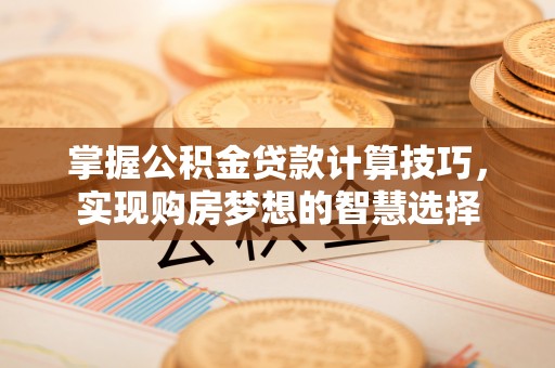 平利掌握公积金贷款计算技巧，实现购房梦想的智慧选择